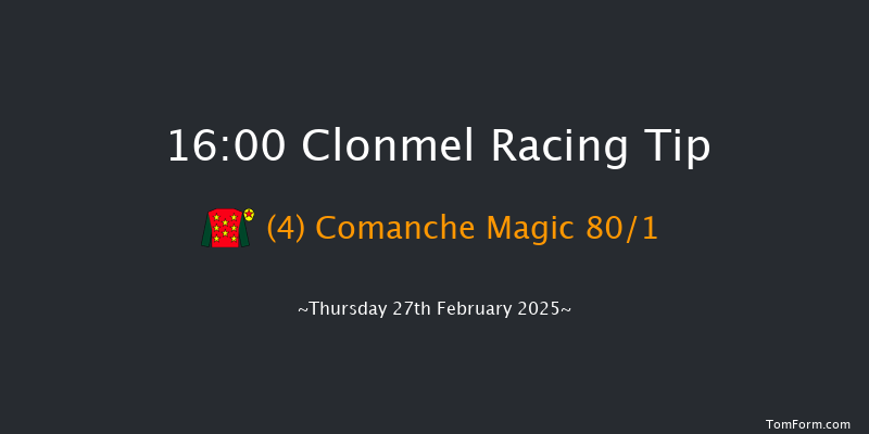 Clonmel  16:00 Maiden Hurdle 19f Thu 13th Feb 2025