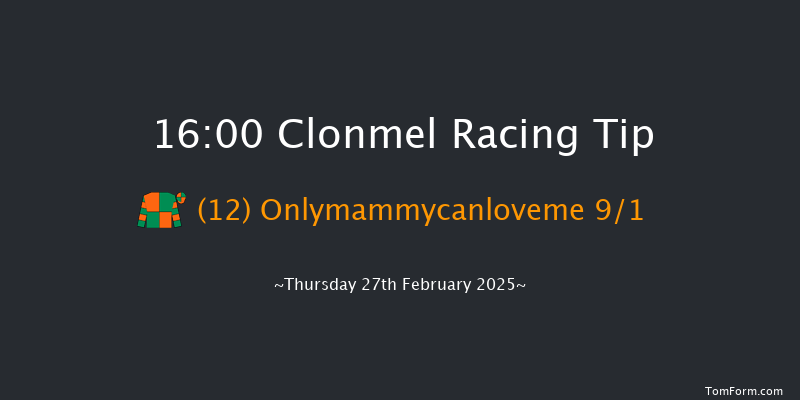 Clonmel  16:00 Maiden Hurdle 19f Thu 13th Feb 2025