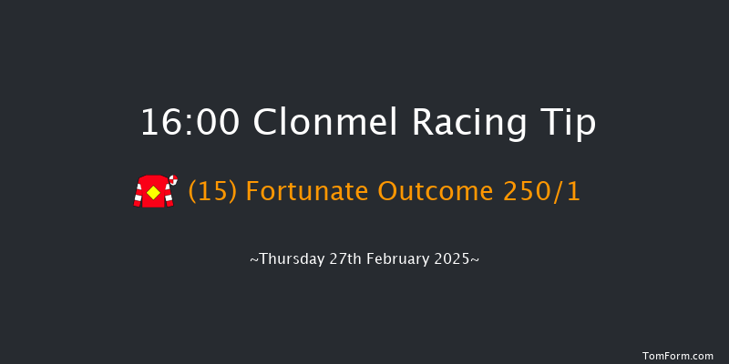 Clonmel  16:00 Maiden Hurdle 19f Thu 13th Feb 2025