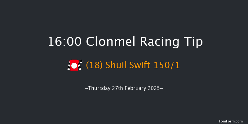 Clonmel  16:00 Maiden Hurdle 19f Thu 13th Feb 2025