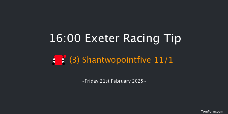 Exeter  16:00 Handicap Hurdle (Class 4) 17f Sun 9th Feb 2025