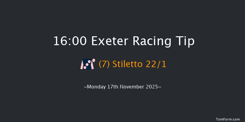 Exeter 16-00 (Class 4) 23f Fri 7th Nov 2025