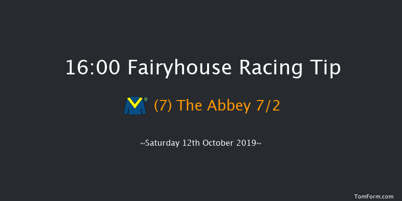 Fairyhouse 16:00 Handicap Hurdle 16f Mon 23rd Sep 2019