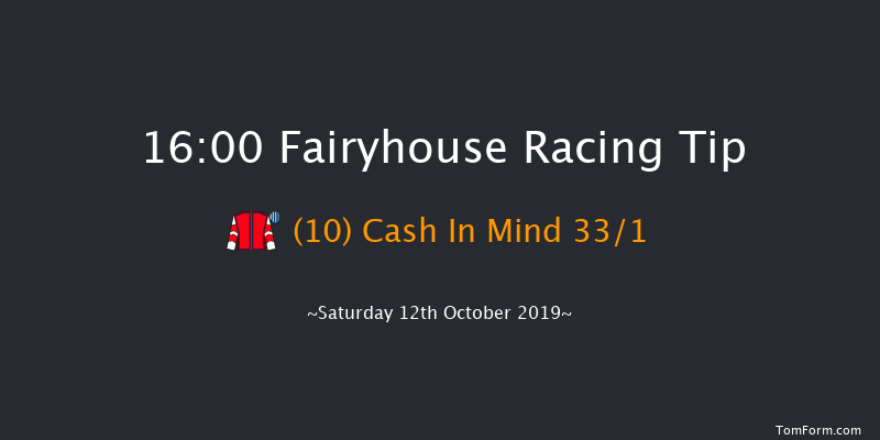 Fairyhouse 16:00 Handicap Hurdle 16f Mon 23rd Sep 2019