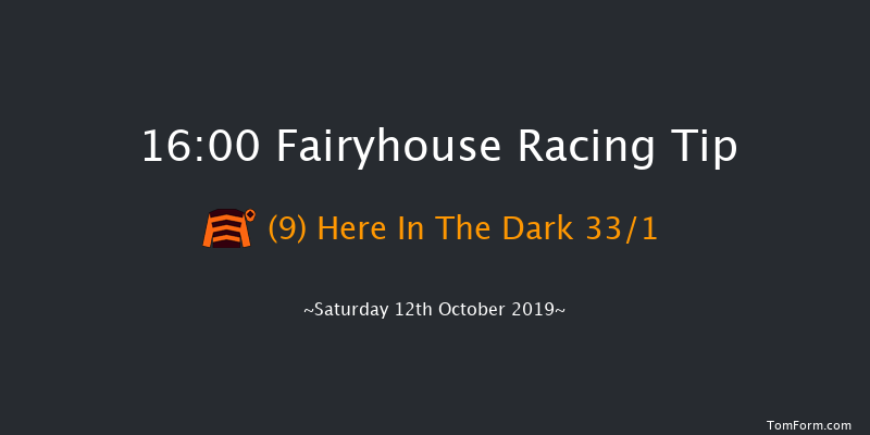 Fairyhouse 16:00 Handicap Hurdle 16f Mon 23rd Sep 2019