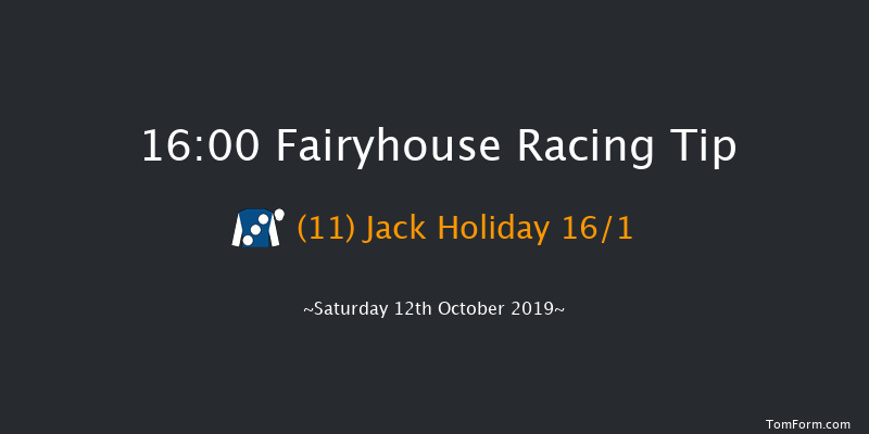 Fairyhouse 16:00 Handicap Hurdle 16f Mon 23rd Sep 2019