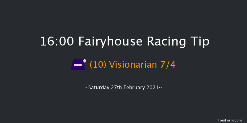 Tommy Carberry Handicap Hurdle Fairyhouse 16:00 Handicap Hurdle 20f Mon 22nd Feb 2021