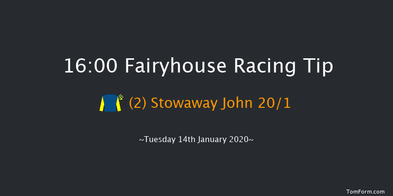 Fairyhouse 16:00 NH Flat Race 16f Sat 11th Jan 2020