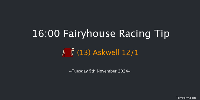 Fairyhouse  16:00 Handicap Hurdle 24f Sat 12th Oct 2024