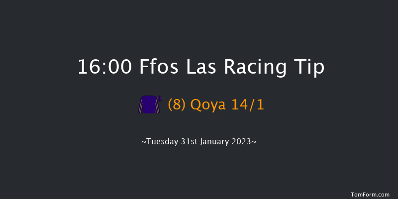 Ffos Las 16:00 Maiden Hurdle (Class 4) 16f Mon 23rd Jan 2023