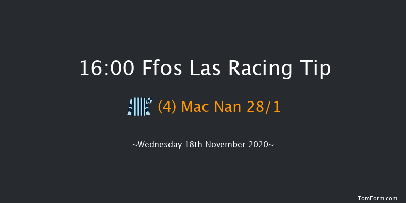 Walters Mares' Standard NH Flat Race (Conditional Jockeys And Amateur Riders) (GBB Race) Ffos Las 16:00 NH Flat Race (Class 5) 16f Sun 8th Nov 2020