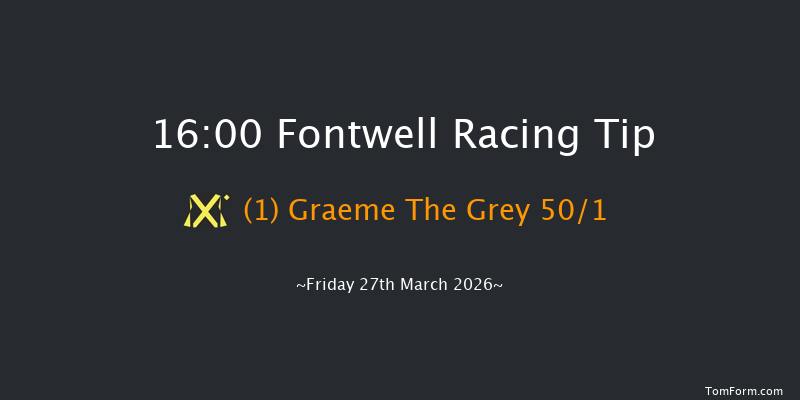 Fontwell 16-00 (Class 4) 17f Sat 14th Mar 2026