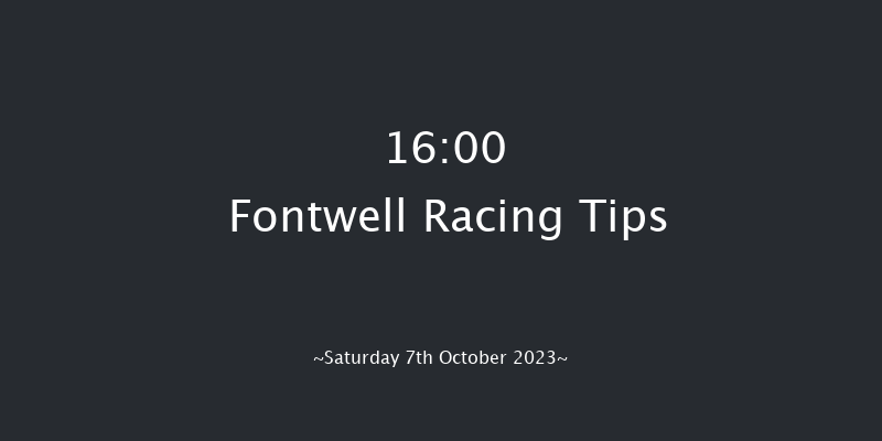 Fontwell 16:00 Handicap Chase (Class 4) 20f Fri 6th Oct 2023