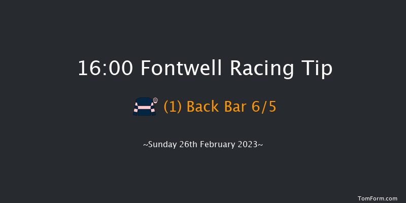 Fontwell 16:00 Hunter Chase (Class 4) 26f Mon 6th Feb 2023