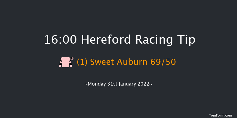 Hereford 16:00 NH Flat Race (Class 5) 16f Tue 4th Jan 2022