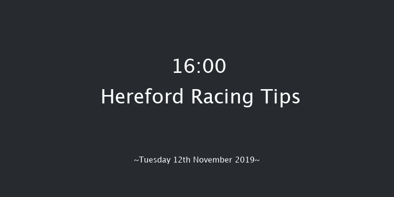 Hereford 16:00 Handicap Hurdle (Class 4) 16f Mon 4th Nov 2019