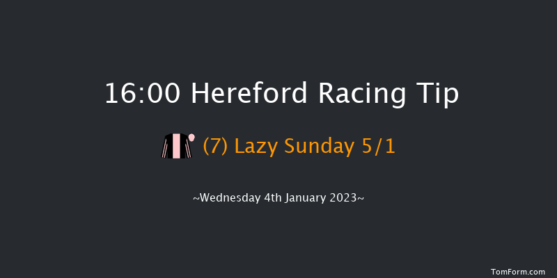 Hereford 16:00 Handicap Chase (Class 5) 21f Wed 21st Dec 2022