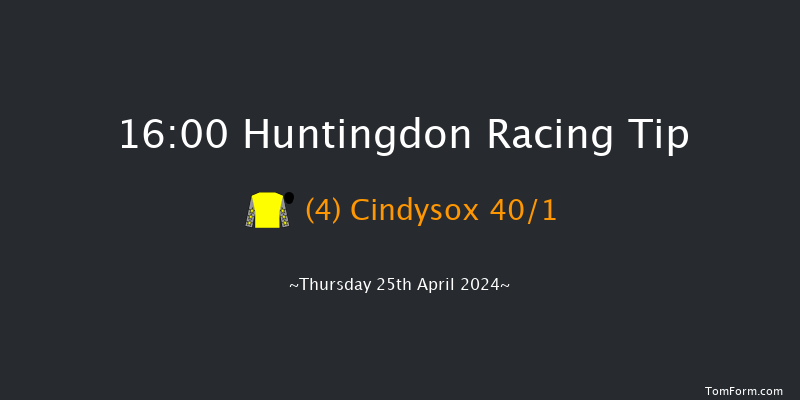 Huntingdon  16:00 Maiden Hurdle
(Class 4) 16f Mon 1st Apr 2024