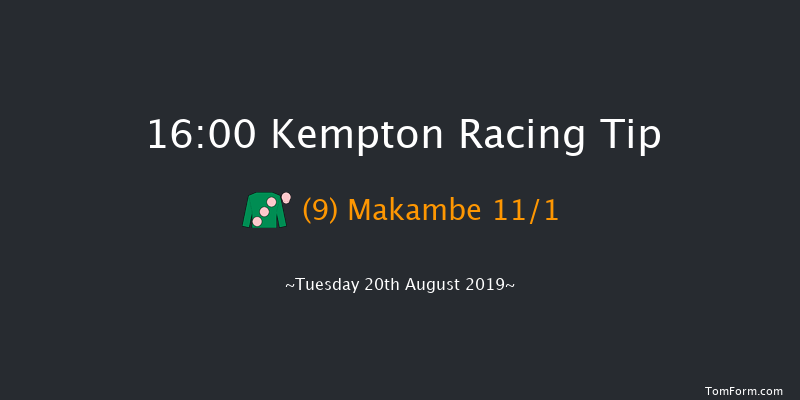 Kempton 16:00 Handicap (Class 5) 8f Wed 14th Aug 2019