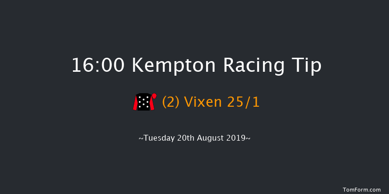 Kempton 16:00 Handicap (Class 5) 8f Wed 14th Aug 2019