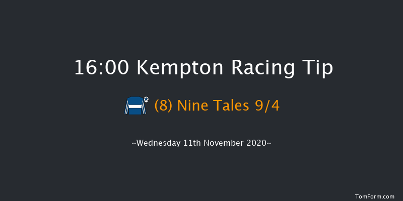 Unibet Extra Place Offers Every Day Novice Stakes (Div 1) Kempton 16:00 Stakes (Class 5) 7f Mon 9th Nov 2020