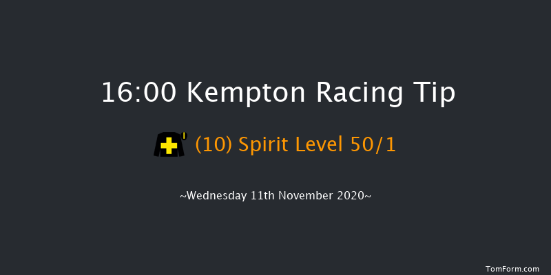 Unibet Extra Place Offers Every Day Novice Stakes (Div 1) Kempton 16:00 Stakes (Class 5) 7f Mon 9th Nov 2020