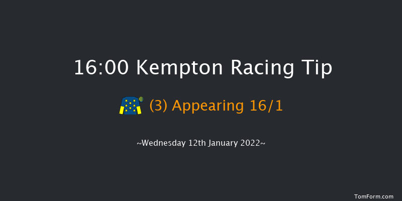 Kempton 16:00 Handicap (Class 6) 6f Sat 8th Jan 2022