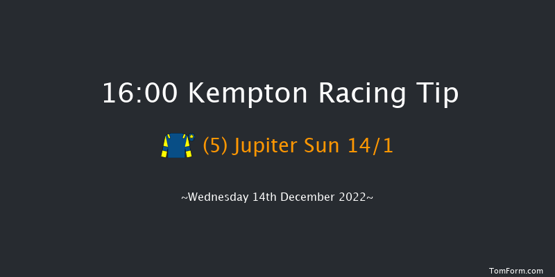 Kempton 16:00 Maiden (Class 5) 8f Wed 7th Dec 2022