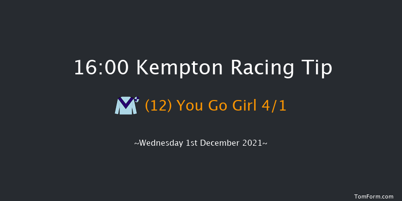 Kempton 16:00 Stakes (Class 5) 6f Mon 29th Nov 2021