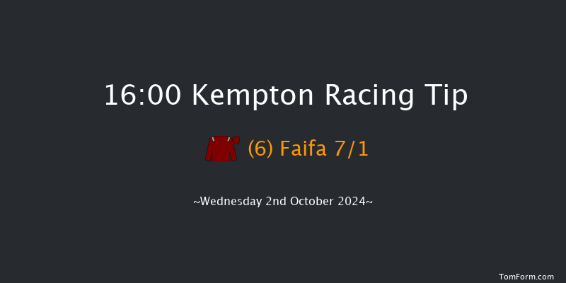 Kempton  16:00 Maiden (Class 5) 11f  Wed 25th Sep 2024