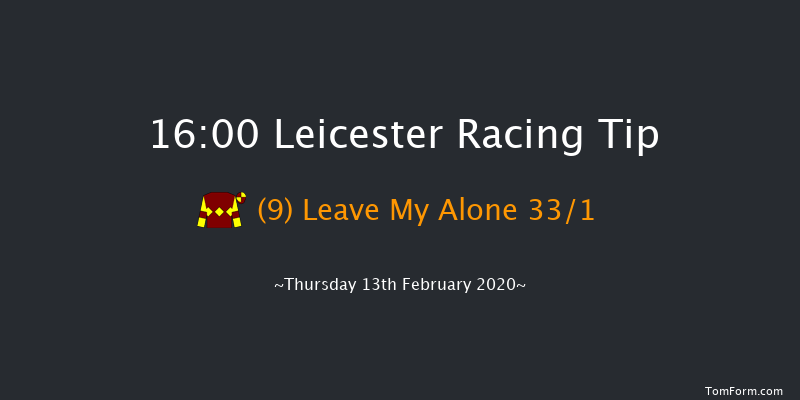 Thurnby Novices' Handicap Chase Leicester 16:00 Handicap Chase (Class 4) 20f Wed 29th Jan 2020