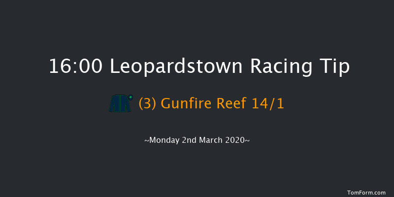 Adare Manor Opportunity Handicap Chase Leopardstown 16:00 Handicap Chase 21f Sun 1st Mar 2020