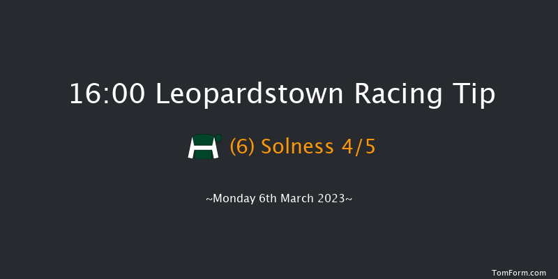 Leopardstown 16:00 Maiden Chase 17f Sun 5th Mar 2023