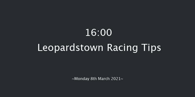 Irish Stallion Farms EBF Beginners Chase Leopardstown 16:00 Beginners Chase 17f Sun 7th Mar 2021