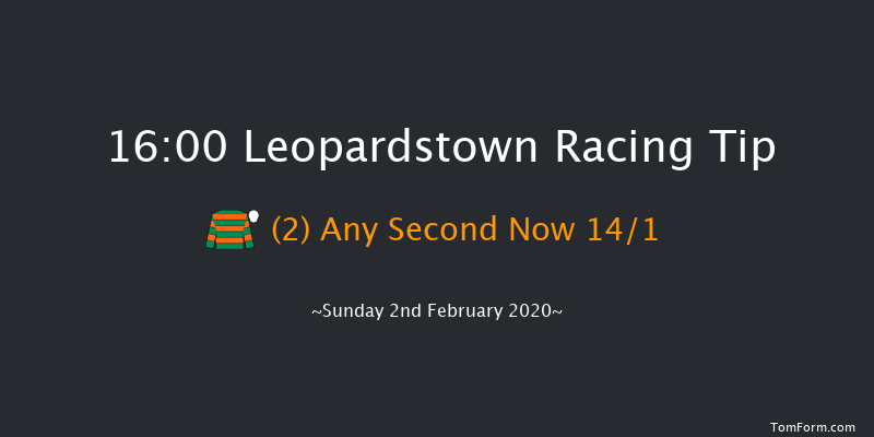 Leopardstown 16:00 Handicap Chase 21f Sat 1st Feb 2020