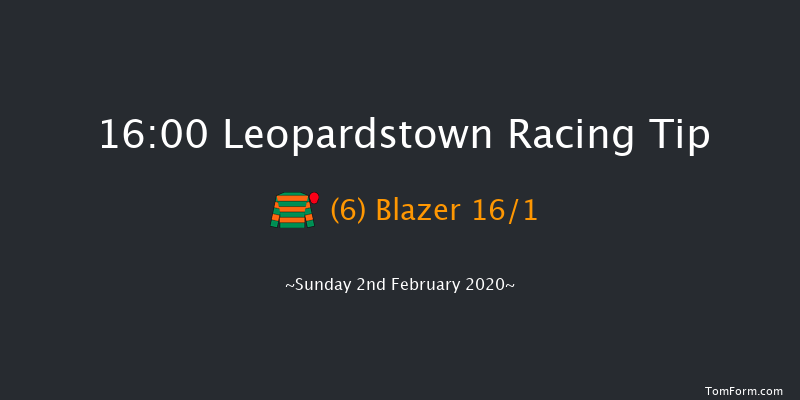 Leopardstown 16:00 Handicap Chase 21f Sat 1st Feb 2020