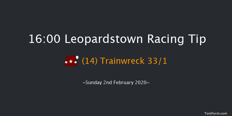 Leopardstown 16:00 Handicap Chase 21f Sat 1st Feb 2020