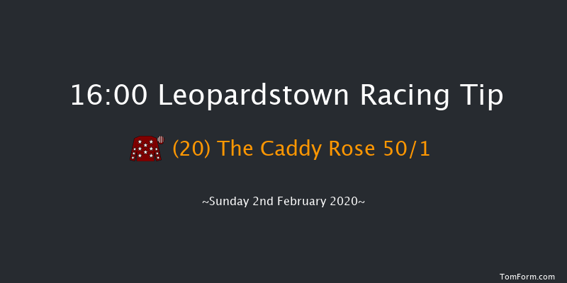 Leopardstown 16:00 Handicap Chase 21f Sat 1st Feb 2020