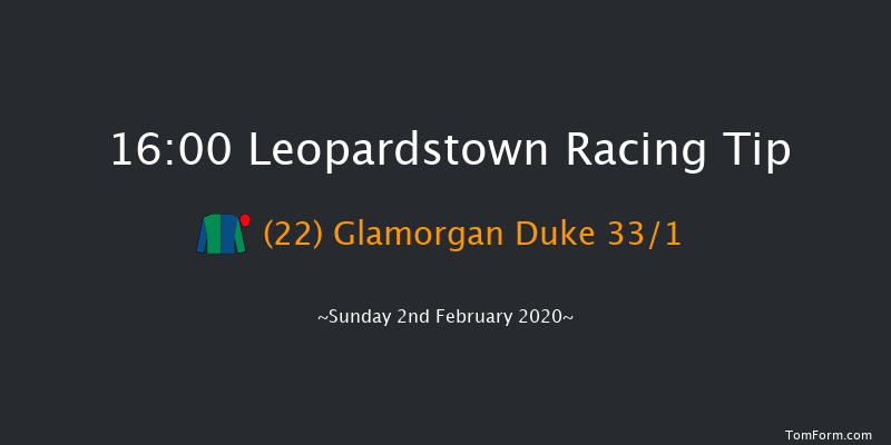 Leopardstown 16:00 Handicap Chase 21f Sat 1st Feb 2020