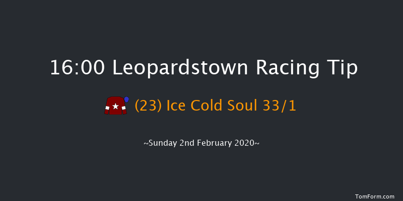Leopardstown 16:00 Handicap Chase 21f Sat 1st Feb 2020