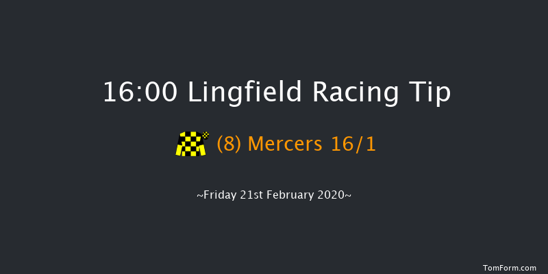 Betway Handicap (Div 1) Lingfield 16:00 Handicap (Class 6) 6f Mon 17th Feb 2020