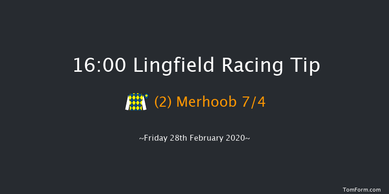 Play 4 To Score At Betway Handicap Lingfield 16:00 Handicap (Class 3) 6f Tue 25th Feb 2020