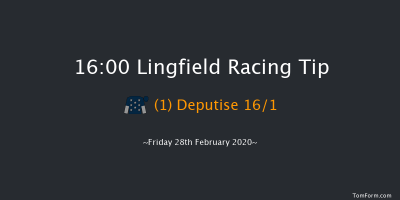 Play 4 To Score At Betway Handicap Lingfield 16:00 Handicap (Class 3) 6f Tue 25th Feb 2020