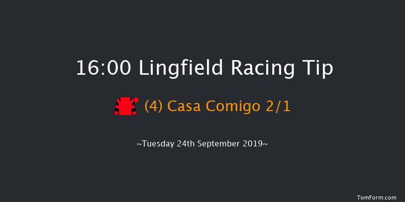 Lingfield 16:00 Handicap (Class 6) 16f Sat 14th Sep 2019