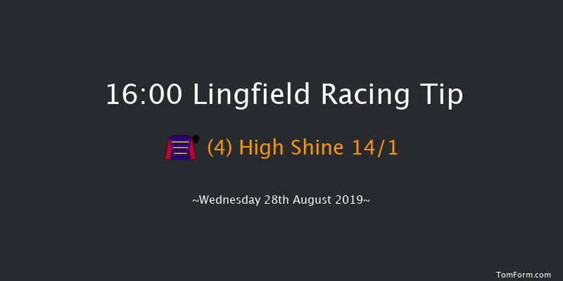 Lingfield 16:00 Stakes (Class 5) 7f Mon 19th Aug 2019