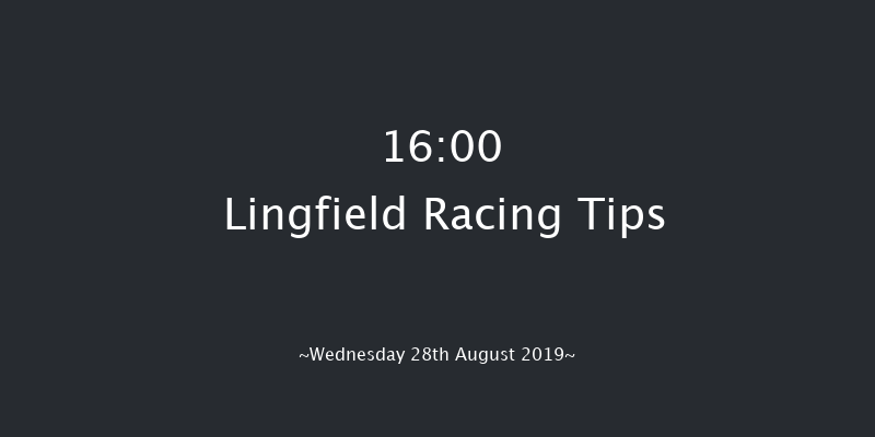 Lingfield 16:00 Stakes (Class 5) 7f Mon 19th Aug 2019