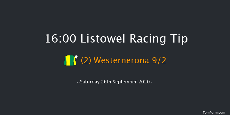 Racing Behind Closed Doors Handicap Hurdle (80-102) (Div 2) Listowel 16:00 Handicap Hurdle 20f Fri 25th Sep 2020