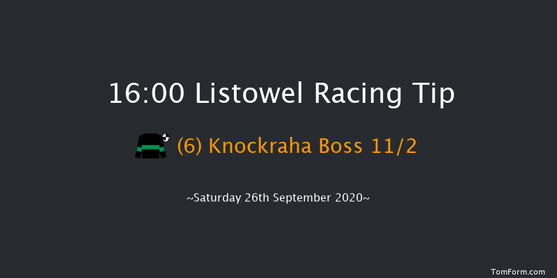 Racing Behind Closed Doors Handicap Hurdle (80-102) (Div 2) Listowel 16:00 Handicap Hurdle 20f Fri 25th Sep 2020