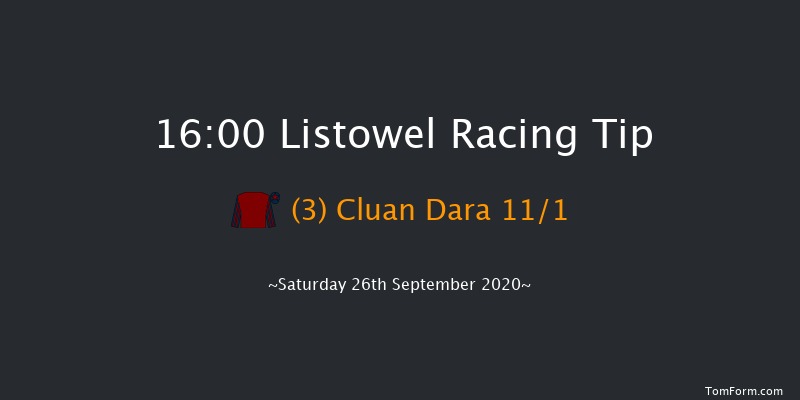 Racing Behind Closed Doors Handicap Hurdle (80-102) (Div 2) Listowel 16:00 Handicap Hurdle 20f Fri 25th Sep 2020