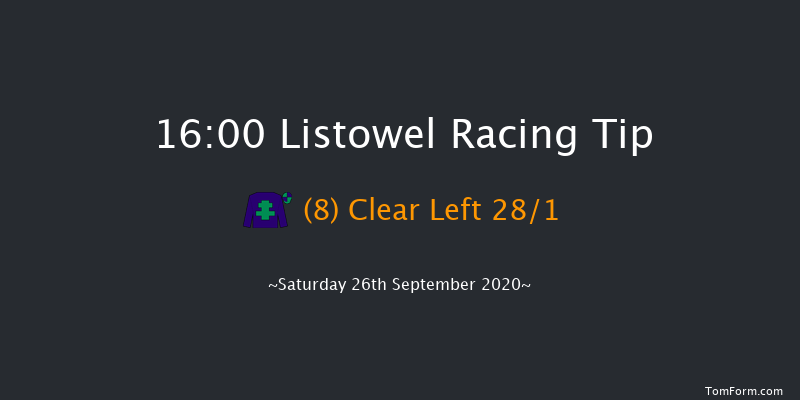 Racing Behind Closed Doors Handicap Hurdle (80-102) (Div 2) Listowel 16:00 Handicap Hurdle 20f Fri 25th Sep 2020